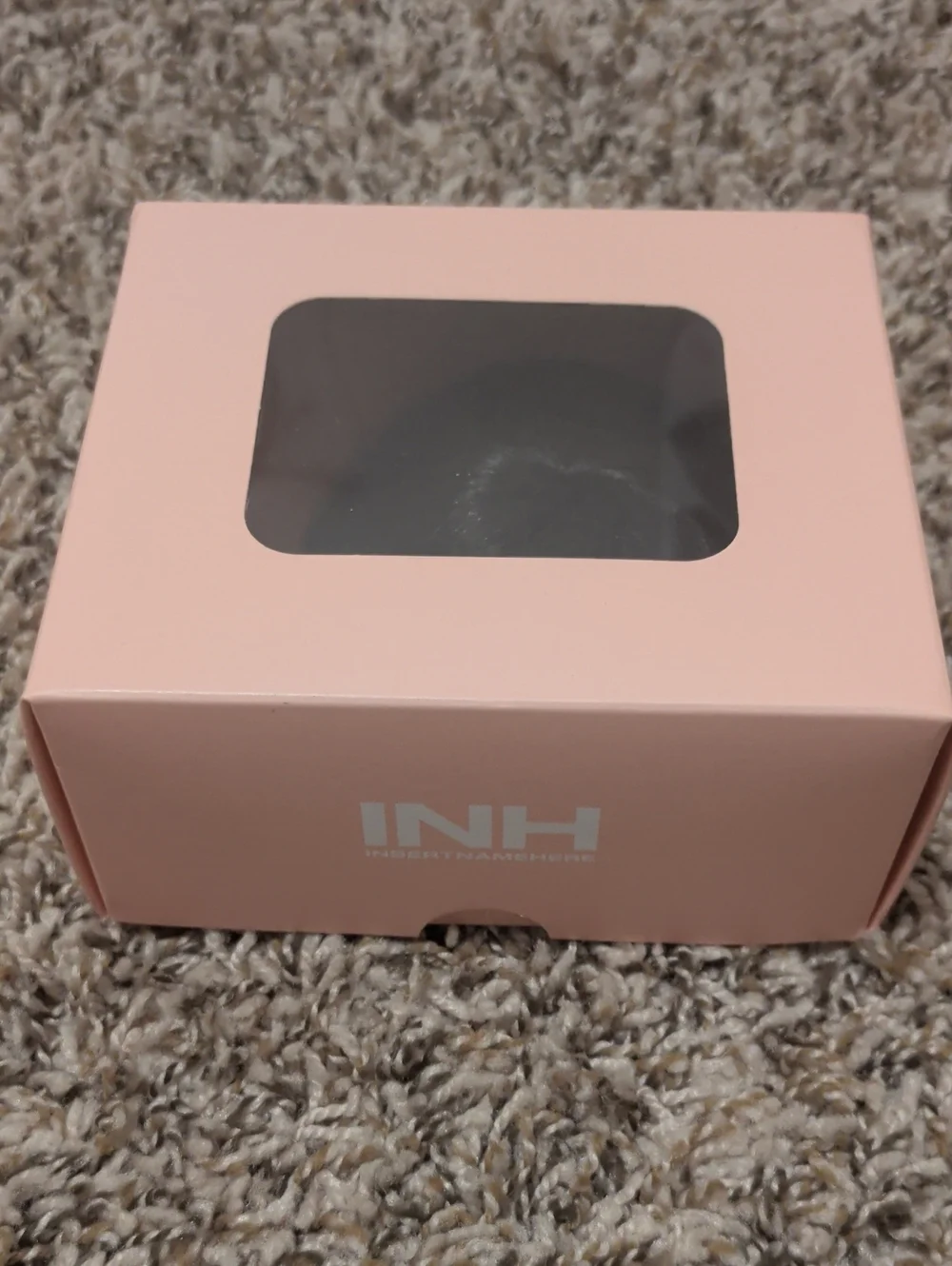 INH Hair Sofia dark brown mini clip on hair bun extension